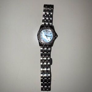 Raymond Weil Silver Timepiece Tango Collection with Sapphire Crystal Details